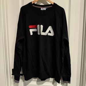 Fila Logo Crew Sweatshirt